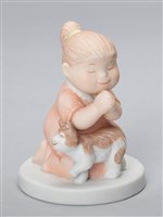 藏品(女祈禱/貓)的圖片