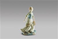 藏品(村婦與三隻鵝)的圖片