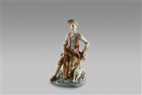 藏品(坐姿獵人/犬與獵物)的圖片