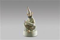 藏品(坐姿小丑/手風琴(音))的圖片