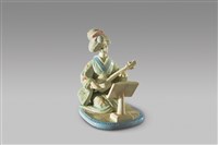 藏品(彈弦跪姿藝妓/樂譜)的圖片