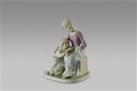 藏品(看書母女)的圖片