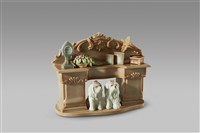 藏品(壁爐下雙犬)的圖片