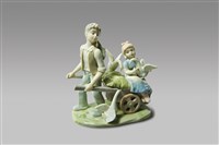 藏品(男女手推車/鵝付)的圖片