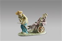 藏品(人力車夫與藝妓)的圖片