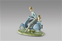 藏品(騎機車女郎)的圖片