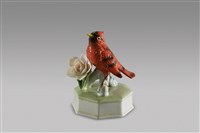 藏品(紅雀/百合(八邊型台、音))的圖片