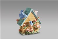 藏品(鳥屋與二鳥)的圖片