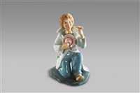 藏品(跪姿小丑持花)的圖片