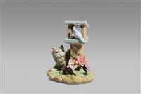 藏品(貓與鳥)的圖片