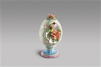 藏品(蛋形裝飾/粉菊玫瑰)的圖片