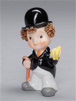 藏品(燕尾服小孩/持香蕉)的圖片