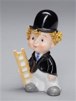 藏品(燕尾服小孩/持梯)的圖片