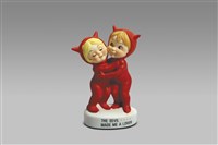 藏品(紅衣精靈：雙人擁抱)的圖片