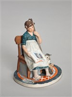 藏品(現代灰姑娘看畫報)的圖片