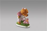 藏品(卡通熊系列：女/花持)的圖片