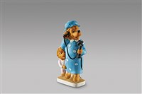 藏品(卡通熊系列：母女/電話)的圖片