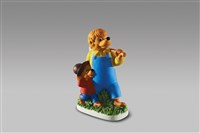 藏品(卡通熊系列：父子/持斧)的圖片