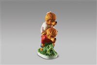 藏品(卡通熊系列：子&女/跳馬&蛙付)的圖片