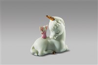 藏品(獨角獸系列：臥姿/尾下、粉紅天使付)的圖片