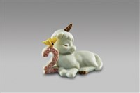 藏品(獨角獸系列：2歲獨角獸/蝶付)的圖片