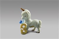 藏品(獨角獸系列：3歲獨角獸/蝶付)的圖片