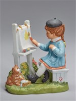 藏品(女/繪畫&付貓)的圖片