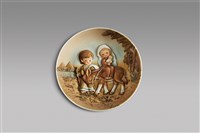 藏品(皿/聖家族騎驢)的圖片