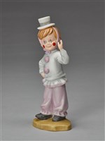 藏品(雀斑小孩系列：男小丑)的圖片