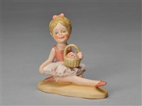藏品(雀斑小孩系列：女芭蕾/花籃)的圖片