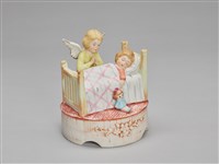 藏品(天使與嬰孩的祈禱/女睡（燈具）)的圖片