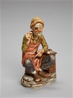 藏品(老匠師修理鐘錶)的圖片