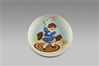 藏品(皿/騎木馬)的圖片