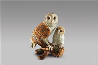 藏品(梟/親子)的圖片