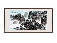 藏品(幾度白雲峰畔鎖蒼松)的圖片