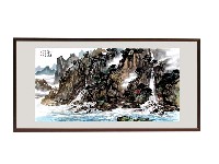 藏品(松巖落瀑)的圖片