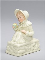 藏品(少女拿花)的圖片