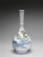 藏品(手工釉下花瓶)的圖片