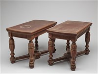 藏品(雕紋實木家具-茶几)的圖片