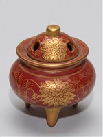 藏品(九谷燒香爐)的圖片