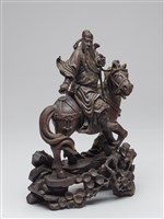 藏品(木雕關公)的圖片