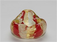 藏品(七彩琉璃煙灰缸)的圖片