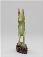 藏品(騎鹿童子石雕玉器)的圖片