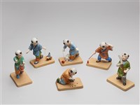 藏品(嬰戲陶偶(六之一)－(六之六))的圖片