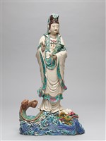 藏品(騎鰲觀音)的圖片