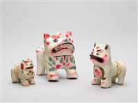 藏品(泥叫獅(三件))的圖片