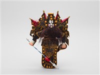 藏品(平劇人物-張飛)的圖片