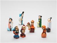 藏品(泥人張泥偶(一盒八個))的圖片