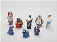 藏品(泥人張泥偶(一盒八個))的圖片