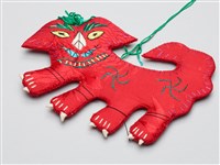 藏品(布飾獅)的圖片